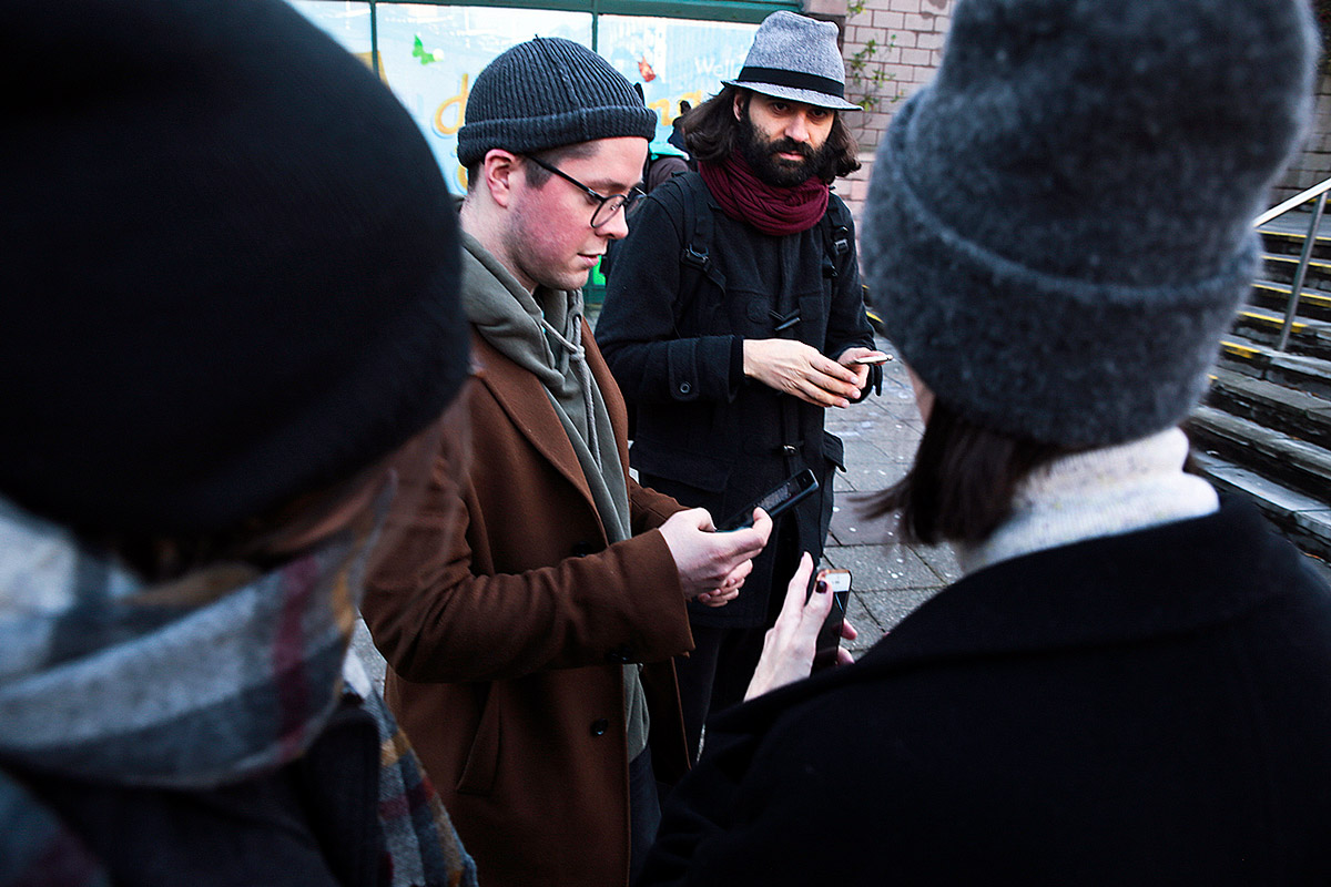 An Archive of Audio Disobedience, Mohammad Namazi performance, Installation view, Dundee, Scotland, 2019