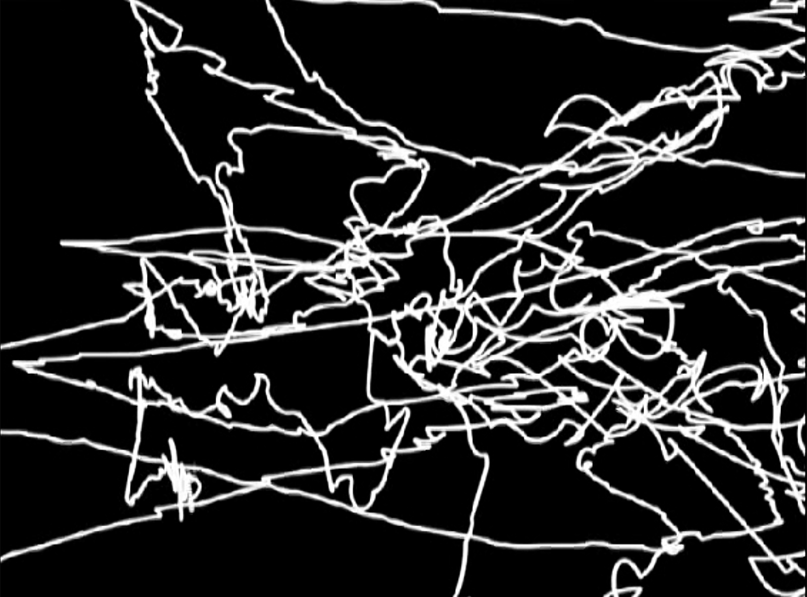 Moving-image artwork by Mohammad Namazi, as part of MAP-Making / Equator Project, screened at LSO St Luke's, 2009